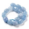 Natural Malaysia Jade Beads Strands G-P528-N10-01-3