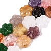 Natural & Synthetic Mixed Stone Carved Beads Strands G-Q608-20-2