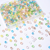 7 Strands 7 Styles Electroplate Glass Beads Strands EGLA-YW0003-94I-1