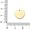 304 Stainless Steel Charms SA-CBA2714-04A-G-3