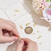 6Pcs 925 Sterling Silver Hook Clasps STER-PH0003-68-3