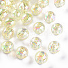 Transparent Acrylic Beads MACR-S370-B10mm-728-1