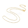 925 Sterling Silver Chain Necklace NJEW-A011-03B-G-2
