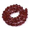 Glass Beads Strands X-GLAA-T006-06B-01-2