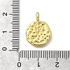 Brass with Enamel Pendants KK-D295-31G-04-2