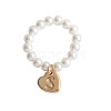 Plastic Imitation Pearl & Alloy Finger Rings FS-WG241E1-12-1