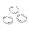 Tarnish Resistant 304 Stainless Steel Finger Rings RJEW-L102-04P-1