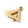 304 Stainless Steel Charms STAS-L022-261G-2