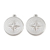 304 Stainless Steel Pendants SA-CBAB51A-19P-1
