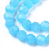 Imitation Jade Glass Beads Stands LS-EGLA-A035-J10mm-D04-2