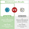 200Pcs Pave Disco Ball Beads RB-PH0001-41D-7