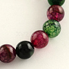 Dyed Natural Agate Beads Strands G-R262-10mm-1-1
