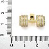 Brass Micro Pave Cubic Zirconia Pendants KK-S511-06G-3