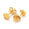 Brass Stud Earrings for Women KK-U006-02G-03-2