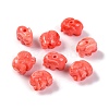 Synthetic Shell Dyed Beads SHEL-C007-02-1