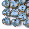 Handmade Porcelain Beads PORC-S498-15A-14-1