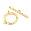 Brass Toggle Clasps KK-A223-12G-5