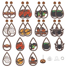 SUNNYCLUE DIY Halloween Drop Earring Making Kit DIY-SC0021-79