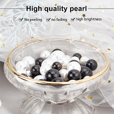 Imitation Pearl Acrylic Beads OACR-NB0001-13-1