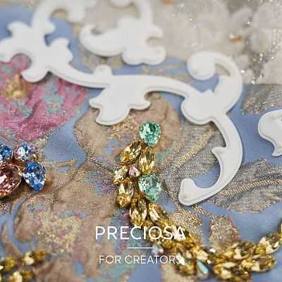 Preciosa® MAXIMA Crystal Fancy Stones Y-PRC-FG10-80100-1