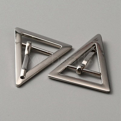 Zinc Alloy Center Bar Buckles FIND-WH0135-17C-1