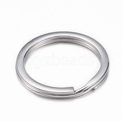 Tarnish Resistant 304 Stainless Steel Split Key Rings STAS-H383-30P-1