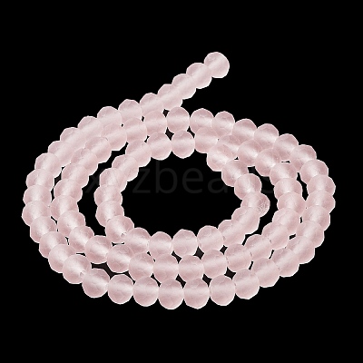 Transparent Glass Beads Strands EGLA-A034-T6mm-MD22-1
