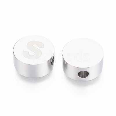 Tarnish Resistant 304 Stainless Steel Beads STAS-I126-02P-S-1