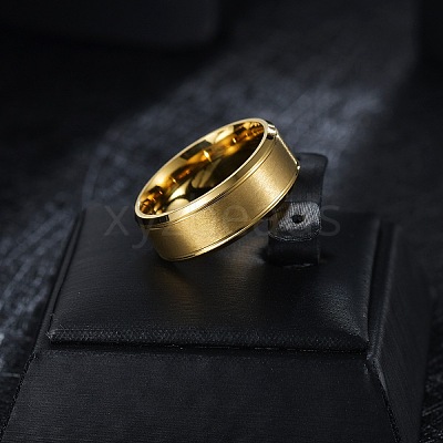 201 Stainless Steel Finger Rings for Women WG1765E-41-1