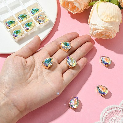 Preciosa® MAXIMA Crystal Sew-On Cups Y-PRC-SD18-00030-200-G-1
