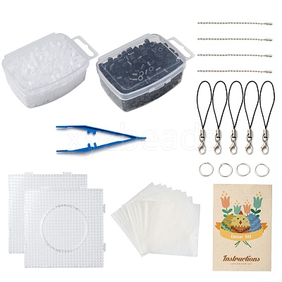 2 Colors Fuse Beads Kit DIY-X0295-02E-5mm-1