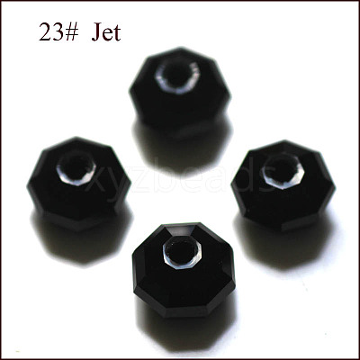 Imitation Austrian Crystal Beads SWAR-F083-4x6mm-23-1
