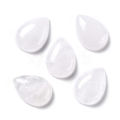 Natural Quartz Crystal Cabochons G-E491-B-22-1