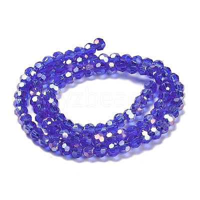 Transparent Glass Beads LS-EGLA-A035-T4mm-B21-1