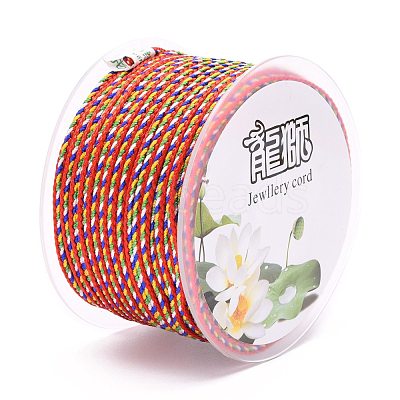 Multi-Color Decorative Braided Nylon Cord NWIR-Z003-E16-1