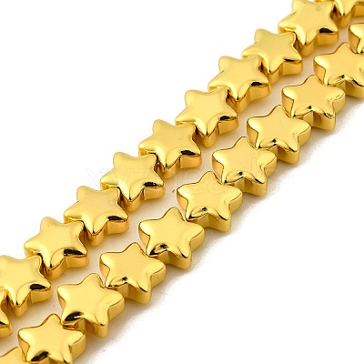 Electroplate Glass Beads Strands EGLA-V001-07E-1