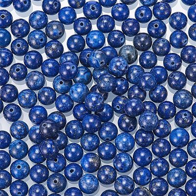 Natural Lapis Lazuli Beads G-NB0001-03-1
