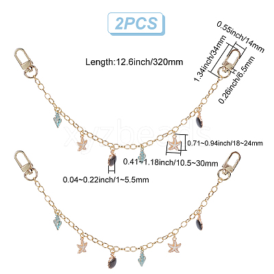 Brass Bag Decorative Chains FIND-WR0006-73A-1