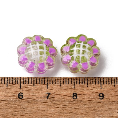 Glass Enamel Beads GLAA-C038-02J-1