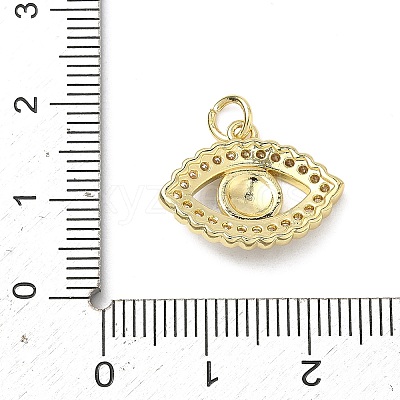 Brass Micro Pave Cubic Zirconia Pendants LS-KK-H255-02B-G03-1