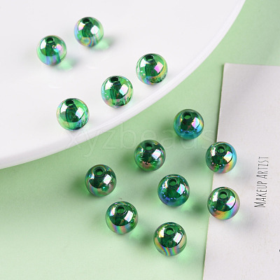 Transparent Acrylic Beads MACR-S370-B10mm-735-1