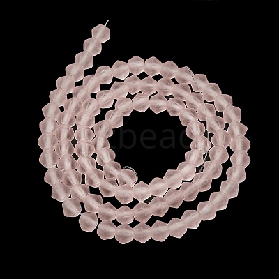 Imitate Austrian Crystal Frosted Glass Beads Strands EGLA-A039-T2mm-MD26-1