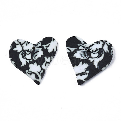 Handmade Polymer Clay Pendants CLAY-N010-045B-1