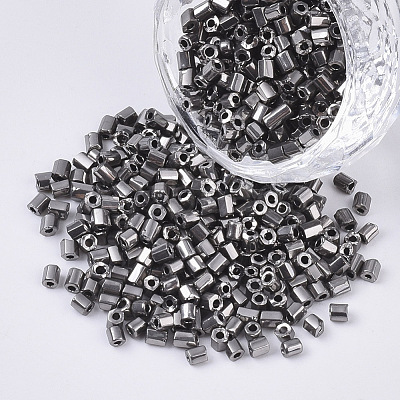 8/0 Two Cut Glass Seed Beads SEED-S033-03A-04-1
