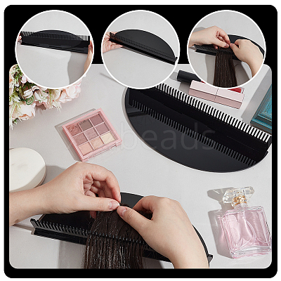 Acrylic Hair Extensions Display Stands AJEW-WH0695-217A-1