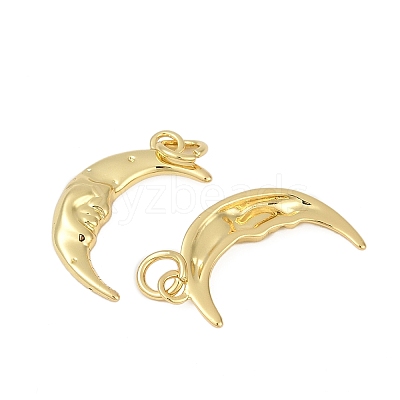 Brass Pendants ZIRC-I044-43G-1