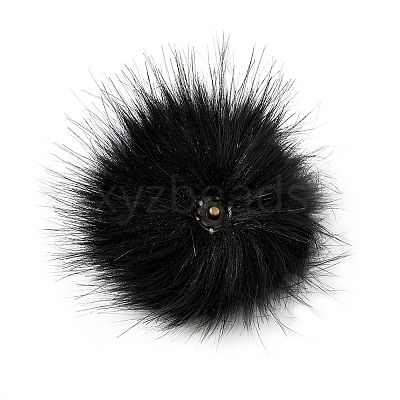 Soft Pom Pom Sewing Snap Buttons Accessories SNAP-TA0001-01G-1