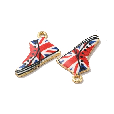 Alloy Enamel Pendants LS-ENAM-D043-09G-04-1