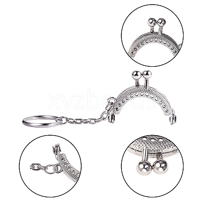 Iron Purse Frame Handle for Bag Sewing Craft Tailor Sewer FIND-PH0015-24-1