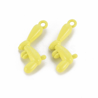 Spray Painted Alloy Pendants PALLOY-S132-239-RS-1